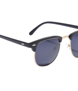 clubmaster zonnebril zwart