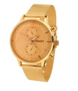 Ernest horloge clubb rose goud