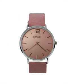 |ernest horloge elita roze