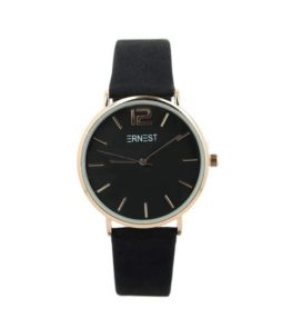 Ernest horloge eliat zwart|