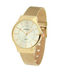 Ernest horloge parc rose zilver