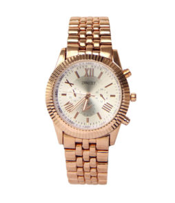 |ernest horloge pressley rose zilver|