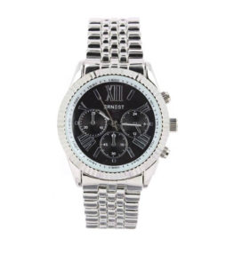 |Ernest horloge pressley zilver zwart-0|Ernest horloge pressley zilver zwart-210