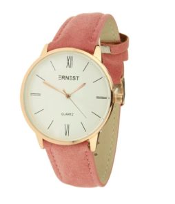 ||ernest horloge sheffield roze