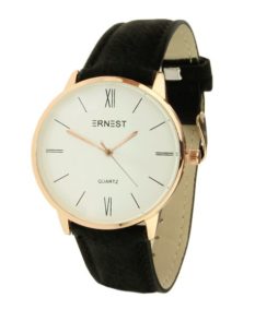 |ernest horloge sheffield zwart