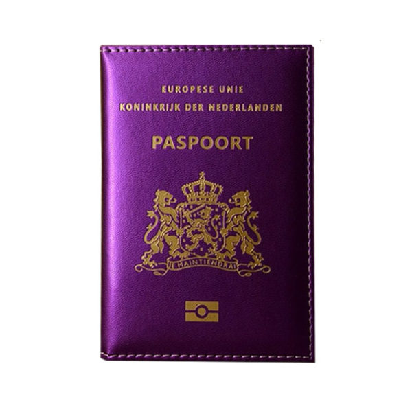 paspoorthoesje je maintendrai paars