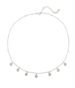 ketting muntjes zilver